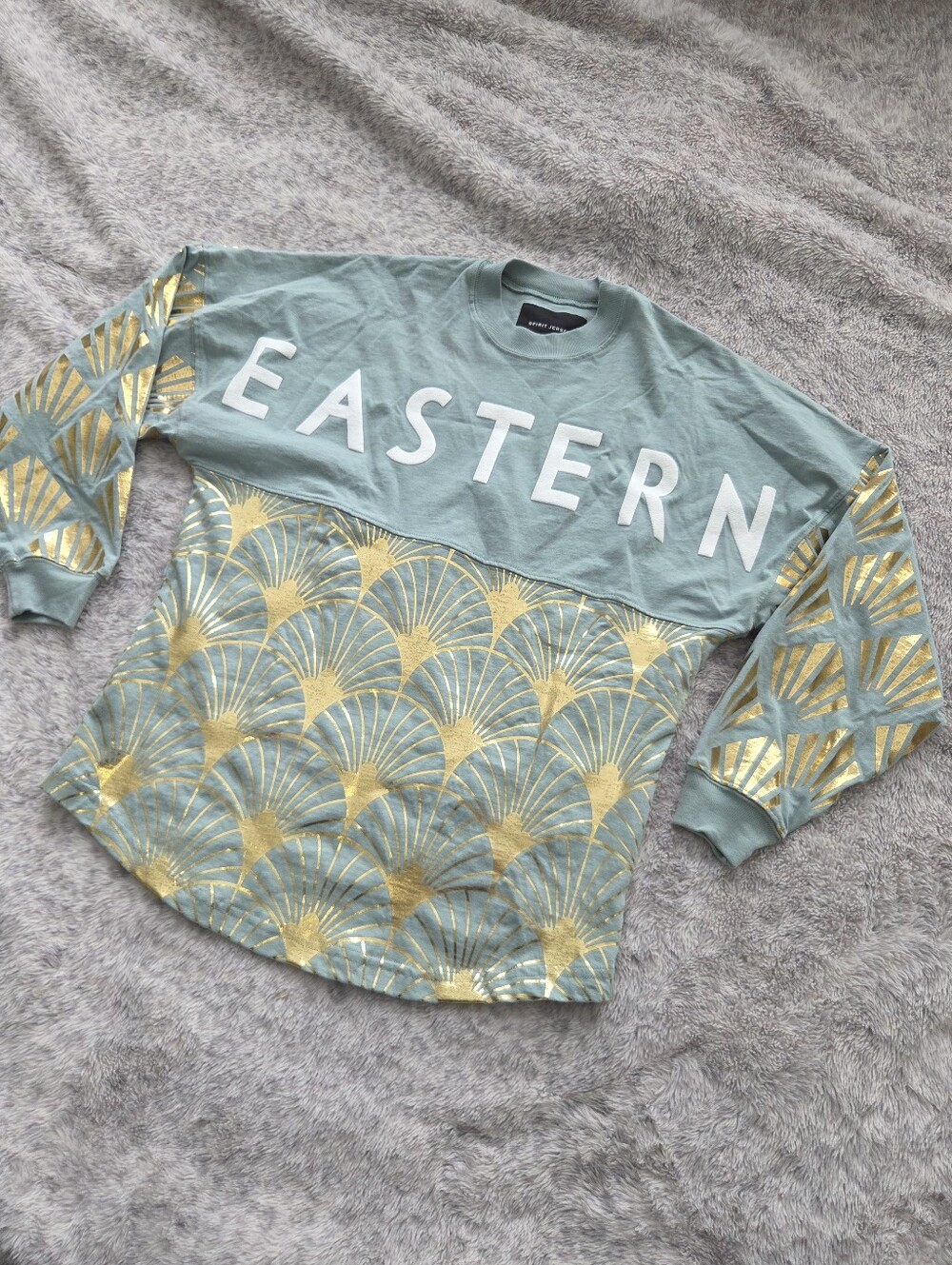 RARE Disney Treasure Cruise Inaugural Spirit Jersey Eastern MISPRINT Gold Foil